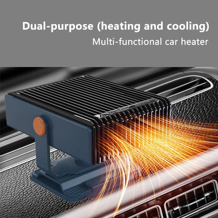 12V Car Mounted Heater With 360 ° Rotating Bracket For Defrosting Defogging Both Cooling Heating Purposes Car Heater New 2026