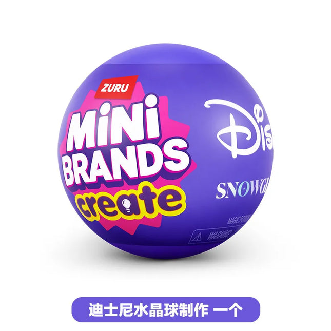Zuru Mini Brands Disney Diy Crystal Ball Assorted Blind Surprise Box Capsule Toy Set Collectible Gift In Stock New 2026