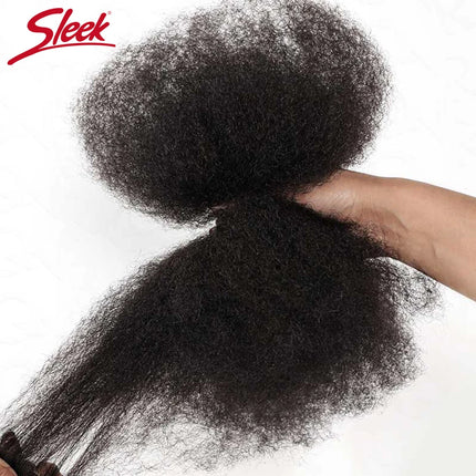 Brazilian QVR Afro Kinky Bulk Human Hair For Braiding Dreadlock Hair 50g/pc Virgin Natural Brown Remy Human Hair Extension
