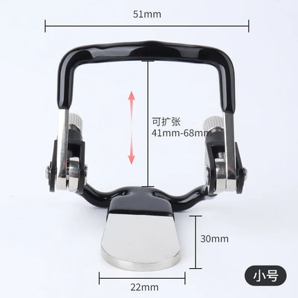 Mouth Bondage Blowjob Gag BDSM Stainless Steel Adjustable Mouth Plug Slave Deep Throat Gags Restraint  Adult Sex Toy for Couples