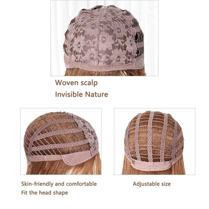 High-Quality Roman Curly Synthetic Hair Detachable Ponytail Suitable For Women Daily Anime Role-Playing Lolita Wig Protein Silk