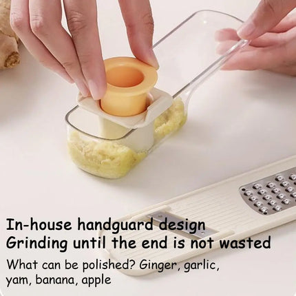 3-in-1 Multifunctional Ginger Garlic Grinder Home Kitchen Slicer All Grinder Potato Shred Cutter Utensil For Kitchen 2025 New