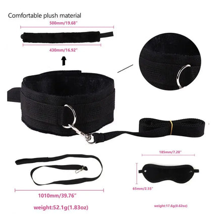 10 Pcs BDSM Bondage Sex Toys Set for Women Men Couples