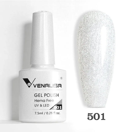 7.5ml Venalisa TPO FREE HEMA FREE Gorgeous Color Nail Gel Polish Long Wear Soak Off UV LED Gel Varnish Nail Manicure Gel Varnish