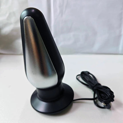 BDSM Electric Shock Pulse Metal Anal Butt Plug E-stim Massager Electro Prostate Vagina Stimulator Anus Dilator Adult Sex Toys