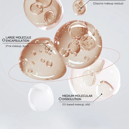 DOPA Camellia Seed Clear and Moisturizing Makeup Remover Oil Eye and Lip Makeup Remover Water deeply cleanses the face