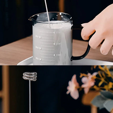 2-in-1 Kitchen Items USB Charging Electric Egg Beater Mini Blender Kitchens Accessories Mixer Household Gadgets Double Head Bar