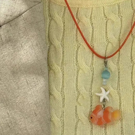 Korean Exquisite Retro Flower Love Heart Beaded Necklace For Women Personality Simple Cool Clavicle Chain Fashion Y2K Jewelry