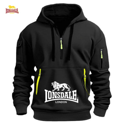 Sudadera Holgada Con Capucha Para Hombre, Sudadera Informal Con Múltiples Bolsillos, Moda Otoño-Invierno, Sudadera Holgada Con C