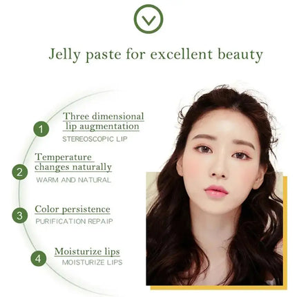 Aloe Vera Color-Changing Lipstick Long-Lasting, Moisturizing, Temperature-Activated Lip Balm, Fade-Resistant Nourishing Lip Care