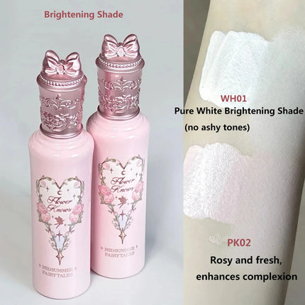 Flower Knows Sweetie Bear 4-Color Concealer Palette Long-Lasting Full Coverage Waterproof Creamy Texture Makeup