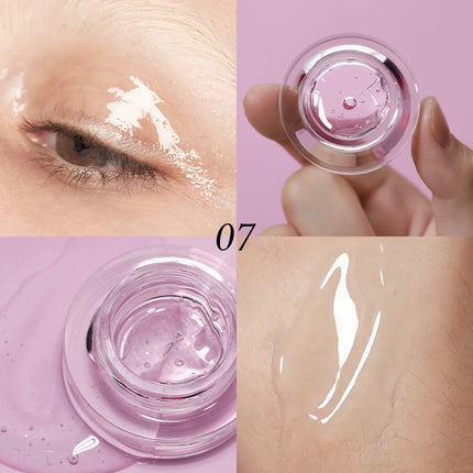 Multi-Use Liquid Glitter Eyeshadow High Shine Shades Gel Liquid Eyeshadow Water Light Quick Dry Long Lasting Multi-Use Makeup