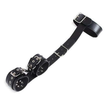 BDSM Handcuffs Collar Sex Swing Adjustable Pu Leather Handcuffs Couple Flirting Game Training Slave Restraint Device Sex Toy