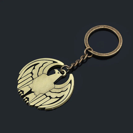 New The Boy Letter Keychains Red The Seven Hero Homelander High Quality Logo Alloy Keyring Men Car Accessories