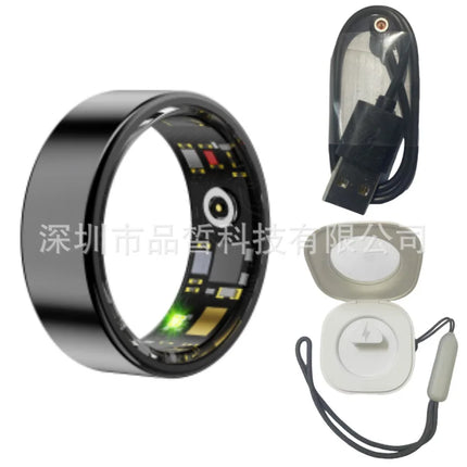 New Heart Rate Sleep Blood Oxygen Monitoring Adding Friends Remote Care Exercise Step Counting Photography Smart Ring Hot 2026