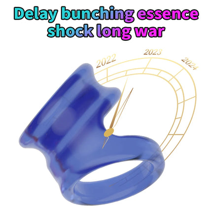 Ejaculation Delay Testicle Cock Rings Male Soft Ball Stretcher Scrotum Bondage Penis Ring Cockring Sex Toys For Man Delay Time