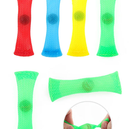 Rainbow Pop Fidget Toys Pack Push its Bubble Stress Relief Sensory Toys for Adult Children Autism Needs Squishy Squeeze Toys