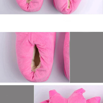 Cartoon Slippers Stitch Animal Claw Kigurumi Onesies Pajamas Shoes Kids Adult Kawaii Funny Paws Casual Cosplay Prop Party Wear