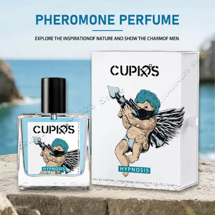 Cupid Eau de Parfum Pheromone Hypnosis Perfume Cologne For Men Long-lasting Vanilla Scent Fragrance Night Carnival Attract Women