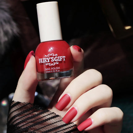 10ml Matte Nail Polish Convenient Water Proof Dry Quickly Resin Matte Set Nail Supplies for Professionals