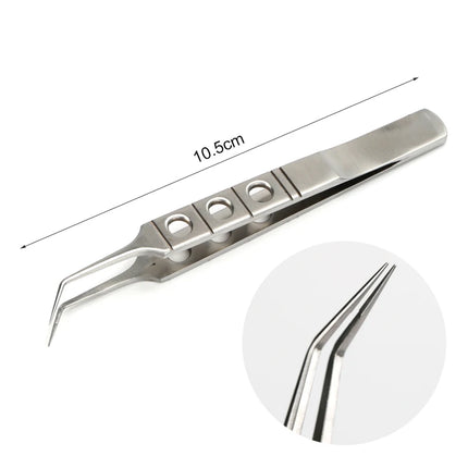 1 pc Eyelid Tweezers 10.5cm ophthalmic microsurgical instruments Ophthalmic forceps with hook platform