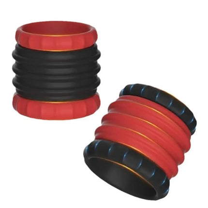 Male Penis Lock Cock Ring Set Enlargement Ball Stretcher Sex Toy For 18+ Erection Delay Time Ejaculation Penis Ring Big Man