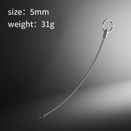 Stainless Steel Urethral Sound Dilators Penis Plug Insert Stimulation Catheter Beads Male Masturbator Horse Eye Sticks BDSM
