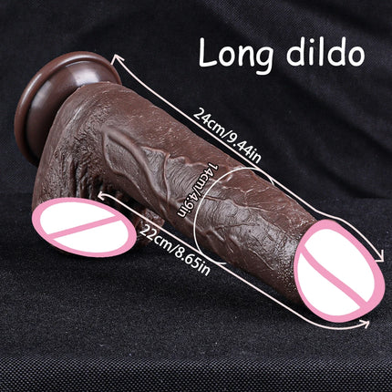 Thick Penis Dildo Sexy Adult Cock Dick Sex Toys Soft Realistic Skin Feel Human Penis Sexual Dildos Woman Penile Prosthesis Women