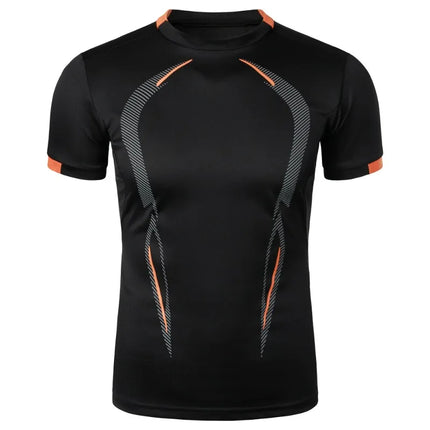 Summer Gym Breathable T Shirt Men Quick Drying Jogging Tops Men Lightweight Training Tees Fitness Tops Running Sweatwear