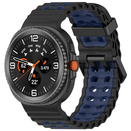 Ocean Silicone Strap for Samsung Galaxy Watch 8 44mm 40mm/8 Classic 46mm Sports Wristband for Galaxy Watch 8 Breathable Bracelet