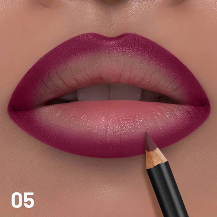 Luxury Matte Lip Liner - Long-Lasting Smooth Application Versatile Shades for Perfect Outline And Filling All Skin Types