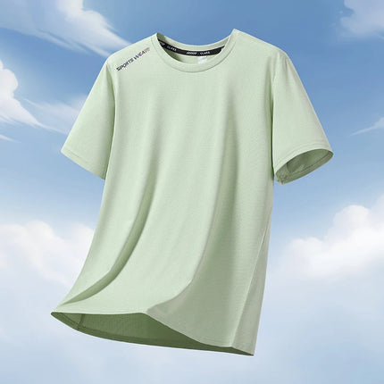 180kg 12xl 11xl 10xl 9xl T-Shirts Men Extra Large Size Quick Dry Round Neck Short Sleeve Oversized Tops Tee Big Loose Clothing