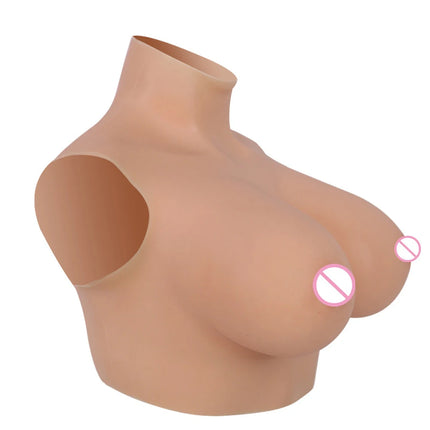 Eyung Huge Fake Breast Forms Fake Boobs Realistic Silicone for Crossdressers Drag Queen Shemale Crossdressing Breastplates Boobs