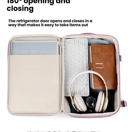 Women Men Hand Luggage Backpack Business College Laptop Travel Backpack Waterproof Carry on mochila viaje cabina avion 40x20x26
