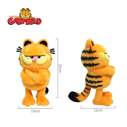 Garfield Original Plush Toy 10-30cm Garfield Cat Teen Adult Version Stuffed Doll Anime Plushie Christmas Birthday Gifts