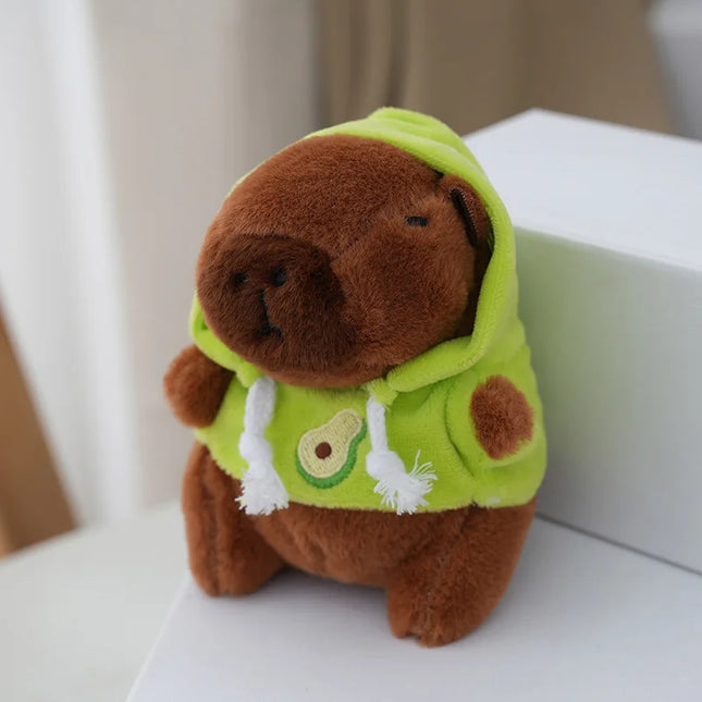 Cute Cartoon Kapibara Pendant Plush Toy Doll Bag Hanging Ornaments Cute Kapila Keychain Doll Car Pendant Desktop Doll Ornaments