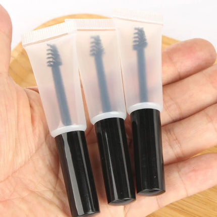 10-200pcs Empty 5ml Plastic Mascara Tube Soft Tube Eyelash Growth Liquid Bottle False Eyelash Glue Container Makeup tools