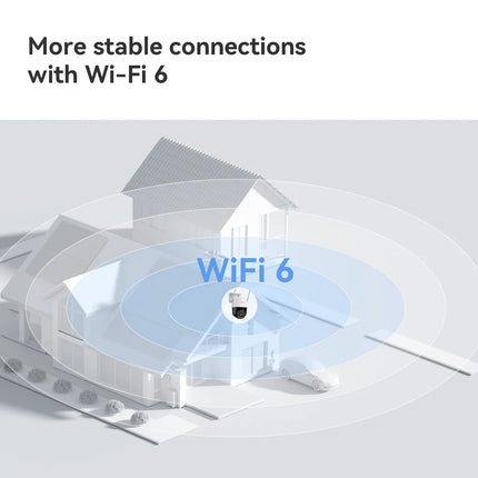 Imou Cruiser SC 8MP 4K Outdoor Security Wifi IP Camera POE Connection AOR Mode Red-Blue warning lights Algo Play Surveilliance