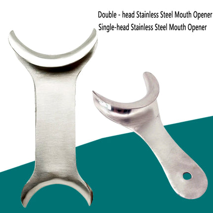 Stainless Steel Dental Lip and Cheek Retractor T Shape Mouth Opener Hook Tool for Teeth Examination and Medical Procedures