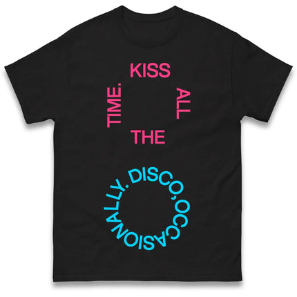 Y2K Vintage Tops Kiss All The Time Disco Occasionally Harry Styles 2026 Album Cotton T-Shirt Summer O-Neck Print T-Shirt Unisex