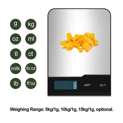 Kitchen Scale USB Rechargeable / Balance Cuisine Rechargeable