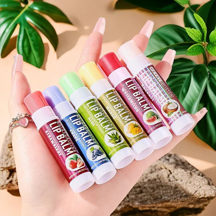 24pcs fruit flavor lipstick set - moisturizing lipstick, suitable for all skin lip care, suitable for Christmas gifts