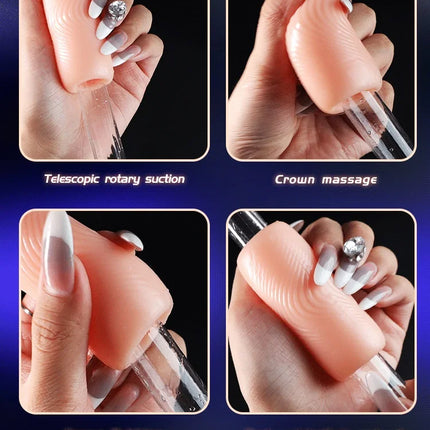 Masturbator Penis Lasting Exercise Male Delay Training Sucking Sex Love Toys For Male Delay Ejaculation Penis Massage