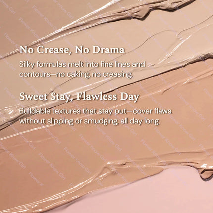 Sweetie Bear 4-Color Concealer Palette Flower Knows Face Makeup Set Spot Correcting Highlighting Contouring Beauty Makeup Tool