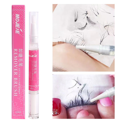 Safe Eyelash Extension Glue Remover Non-irritating Quick Drying Adhesive Transparent Gel Remover Eye Lashes Make Up Remover Pen