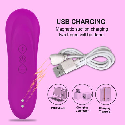Rechargeable Waterproof Silicone Female Suction Vibrator Clitoris G-Spot Portable Adult Masturbator Massager Sex Machine