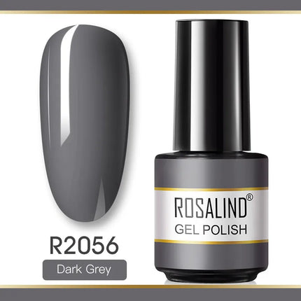 ROSALIND Gel Nail Polish UV Base Top Coat Soff Off Stamping Polish All For Art Manicure Semi Permanant Gel Nail Fast Shipping