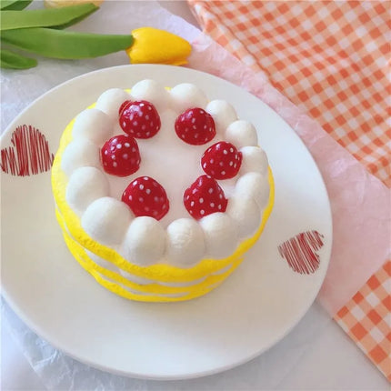 1pc Squishy Slow Rising Toys Simulation Food Cake Bread Ice Cream Soft Stress Relief Squeeze Toys For Children