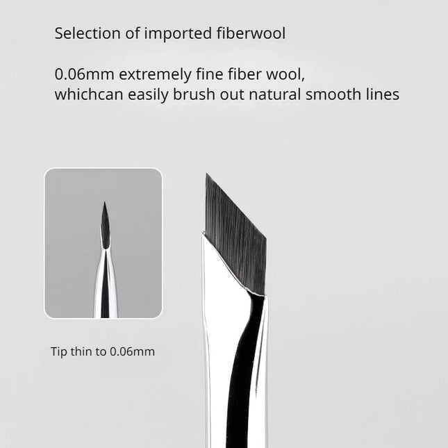 Upgrade Blade Eyeliner Brush Ultra Thin Fine Angle Flat Eyebrow Brush Liner Brow Place Makeup Brush Precise Detail Brush
