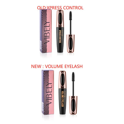 New 4D Silk Fiber Lash Mascara Waterproof VIBELY 3d Mascara For Eyelash Extension Black Thick Lengthening Eye Lashes Cosmetics